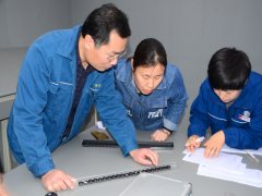 公司舉辦色差、色棋測試