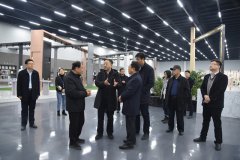 省外貿(mào)轉(zhuǎn)型升級調(diào)研核查工作組來公司參觀調(diào)研