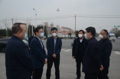 市、區領導來公司調研指導疫情防控等工作
