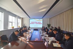 中紡聯副會長楊兆華到華紡股份調研指導工作